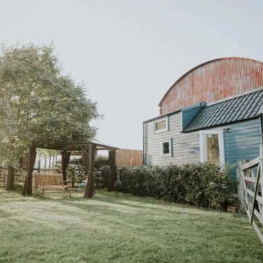 tiny house in country side