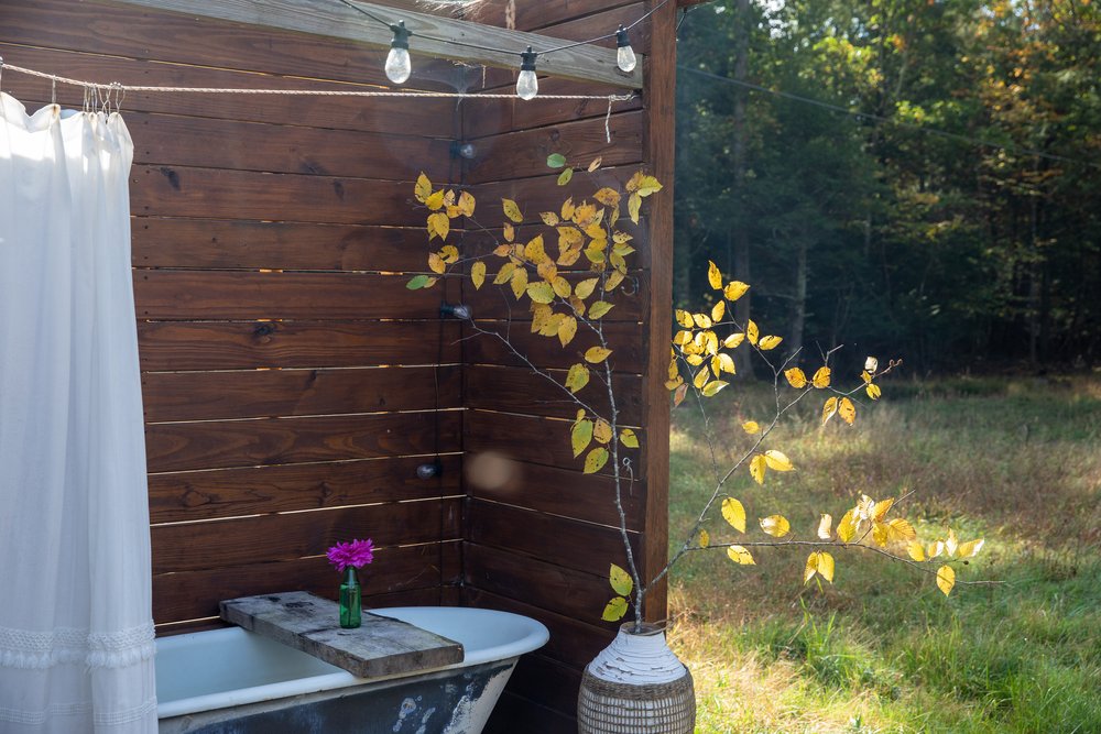 outdoor bathroom